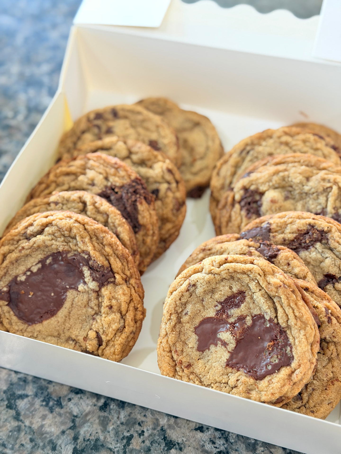 Brown butter chocolate chip cookies from LoveLeigh Confections